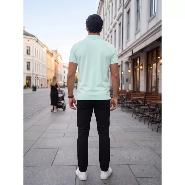  Herren-T-Shirt mit Kragen ALTISPORT NoPrint NP/ALM302 FROST 