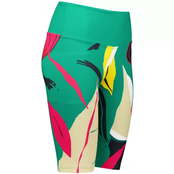  Hochwertige Damen-Funktionsleggings oberhalb des Knies ALTISPORT VOJ/ALW042LEG02 GRÜN 