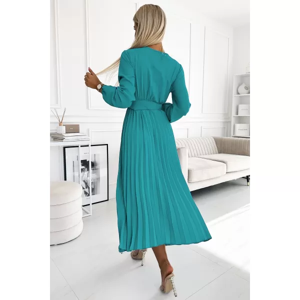 Kleid NUMOCO VIVIANA 504-6 BLAU 