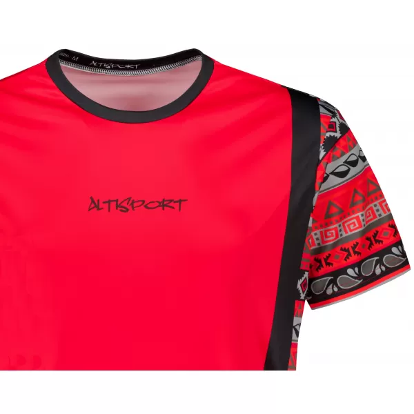  Funktionelles Premium-T-Shirt für Herren ALTISPORT VOJ/ALM043TR01 ROT 