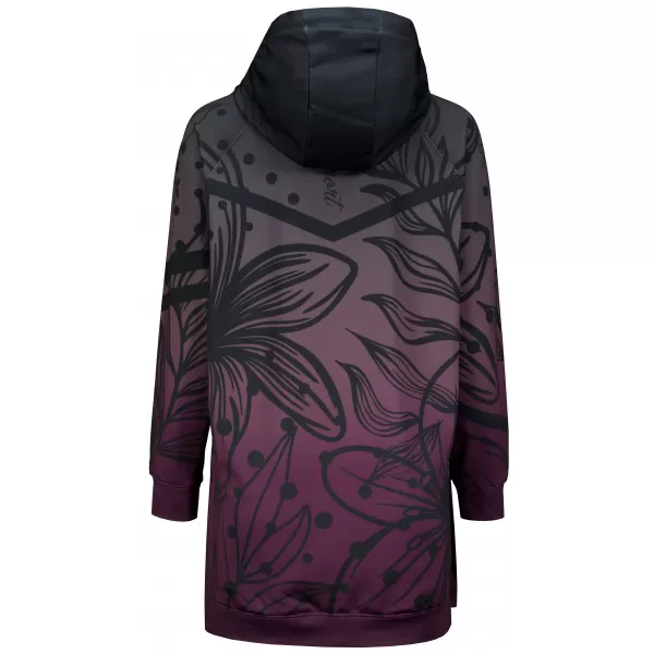  Hochwertiges Funktions-Sweatshirt für Damen ALTISPORT VOJ/ALW045MI03 LILA/SCHWARZ 