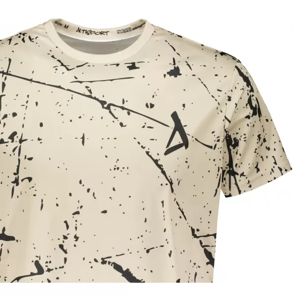  Funktionelles Premium-T-Shirt für Herren ALTISPORT VOJ/ALM034TR01 BRAUN 