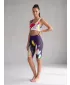 Hochwertige Damen-Funktionsleggings oberhalb des Knies ALTISPORT VOJ/ALW042LEG02 DUNKELBLAU