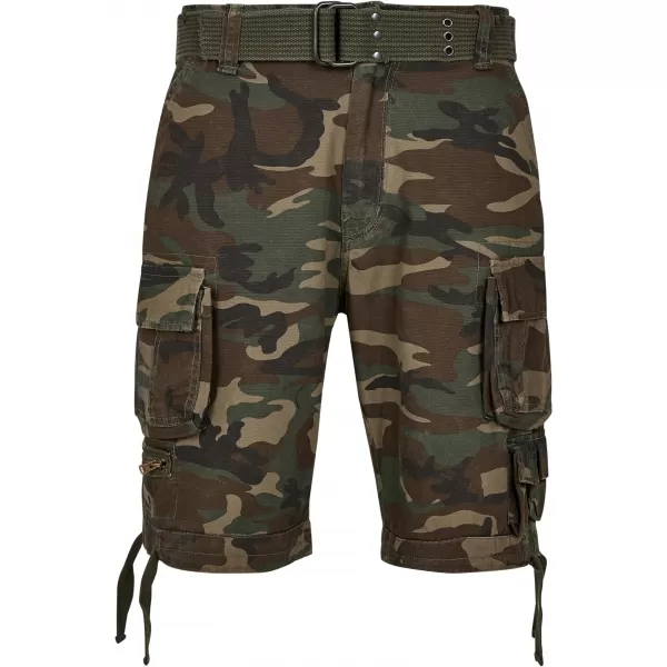  Shorts BRANDIT SAVAGE VINTAGE BD2001 OLIVE CAMO 