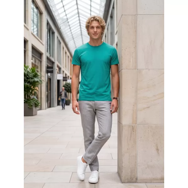  Herren-T-Shirt ALTISPORT NoPrint NP/ALM921 SMARAGD 