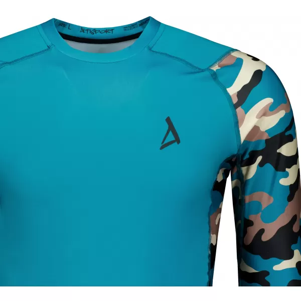  Funktionelle Kompression von Männern t -Shirt Premium ALTISPORT VOJ/ALM038TR03 KEROSIN/BROWN 