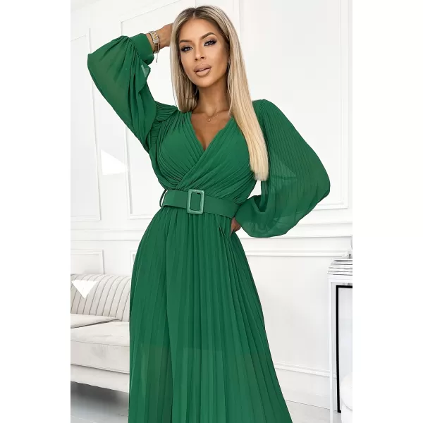  Kleid NUMOCO KLARA 414-3 GRÜN 