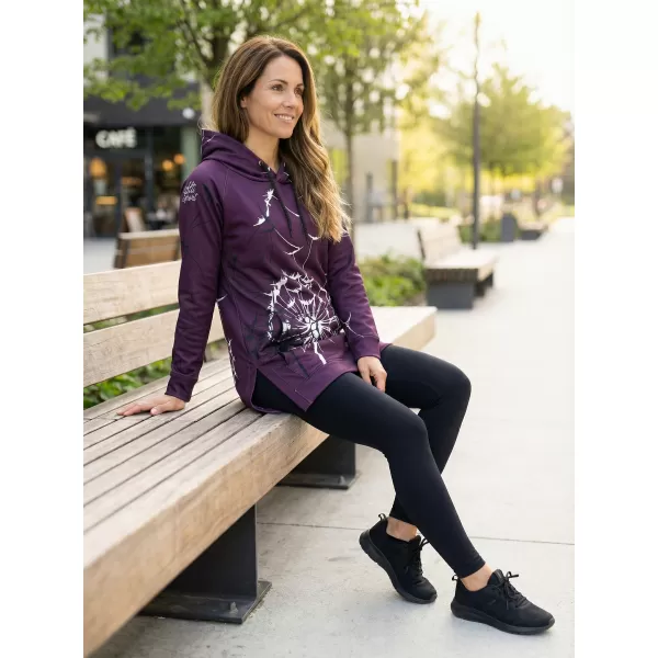  Hochwertiges Funktions-Sweatshirt für Damen ALTISPORT VOJ/ALW035MI03 LILA 