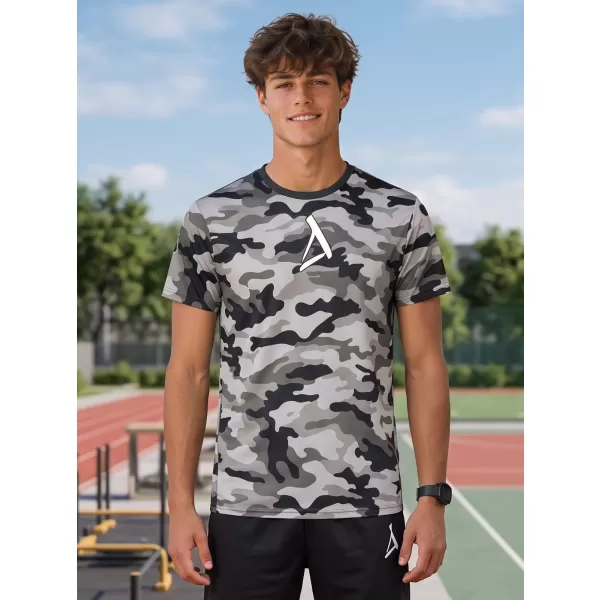 Funktionelles Premium-T-Shirt für Herren ALTISPORT VOJ/ALM038TR01 GRAU 
