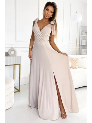 Kleid NUMOCO ELENA 405-6 BEIGE