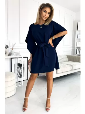Kleid NUMOCO SOFIA 287-24 BLAU