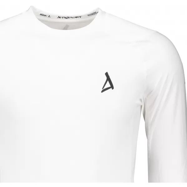  Hochwertiges funktionelles Kompressions-T-Shirt für Herren ALTISPORT VOJ/ALM000TR03 WEIß 