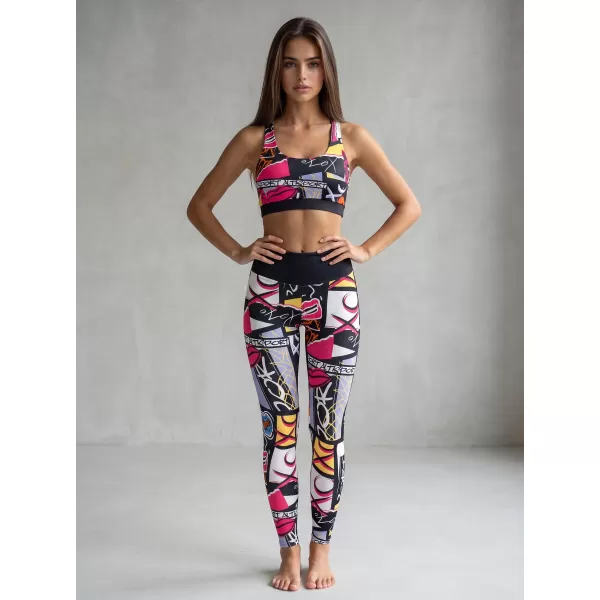  Premium-Sport-BH für Damen ALTISPORT VOJ/ALW041POD01 SCHWARZ 