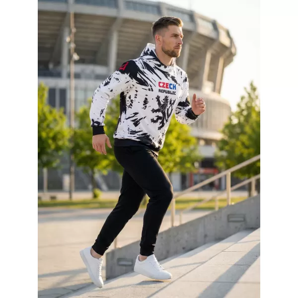  Hochwertiges Herren-Funktionssweatshirt ALTISPORT VOJ/ALM036MI01 ABSTRACT 