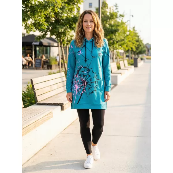  Hochwertiges Funktions-Sweatshirt für Damen ALTISPORT VOJ/ALW035MI03 SMARAGD 