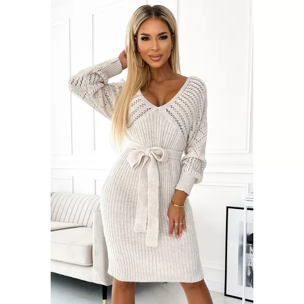  Kleid NUMOCO 507-1 BEIGE 
