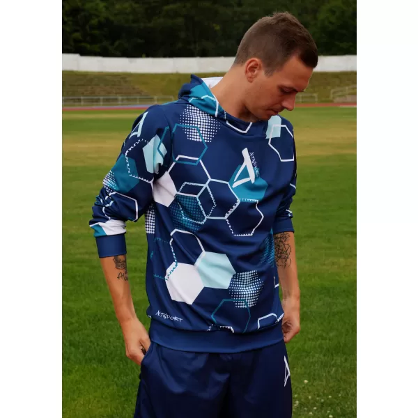  Funktionelles Premium-T-Shirt für Herren ALTISPORT VOJ/ALM037TR01 ROT 