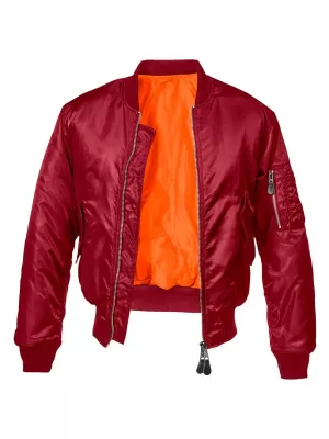 Jacke BRANDIT MA1 BD3149 BORDEAUX