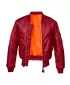 Jacke BRANDIT MA1 BD3149 BORDEAUX