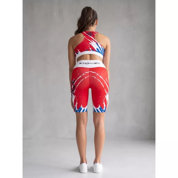 Hochwertige Damen-Funktionsleggings oberhalb des Knies ALTISPORT VOJ/ALW036LEG02 LÖWE 