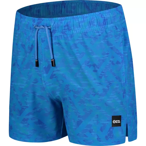  Badeshorts für Herren NORDBLANC RAINFOREST NBSPM8019 BLAU 