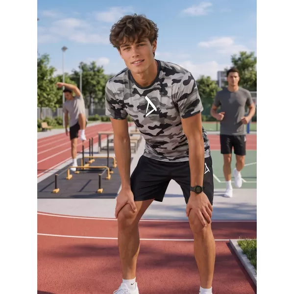  Funktionelles Premium-T-Shirt für Herren ALTISPORT VOJ/ALM038TR01 GRAU 