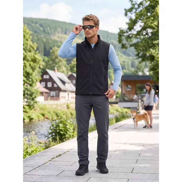  Herren-Softshellweste ALTISPORT NoPrint NP/ALM8211NJ SCHWARZ SCHWARZ 