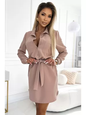 Kleid NUMOCO CAMILLE 284-2 BEIGE