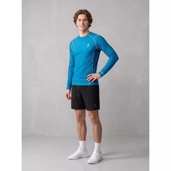  Hochwertiges funktionelles Kompressions-T-Shirt für Herren ALTISPORT VOJ/ALM000TR03 KEROSIN 