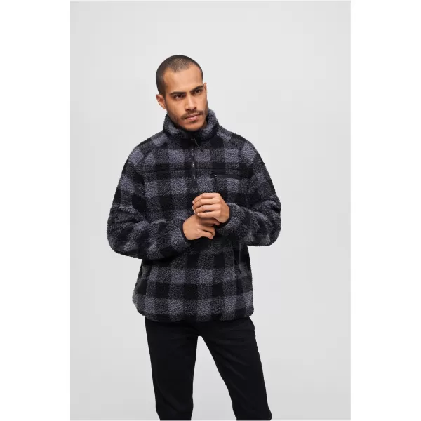  Herren -Sweatshirt BRANDIT BD5022 SCHWARZ/GRAU 