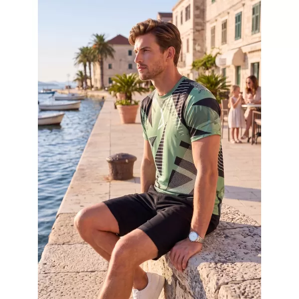  Funktionelles Premium-T-Shirt für Herren ALTISPORT VOJ/ALM044TR01 KHAKI/MILITÄR 