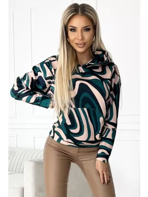 Damen Sweatshirt NUMOCO 390-5 GRÜN