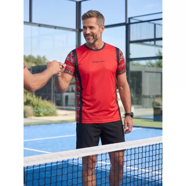 Funktionelles Premium-T-Shirt für Herren ALTISPORT VOJ/ALM043TR01 ROT 