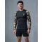 Funktionelle Kompression von Männern t -Shirt Premium ALTISPORT VOJ/ALM038TR03 SCHWARZ -GREEN