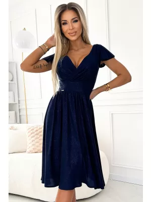 Kleid NUMOCO MATILDE 425-8 BLAU