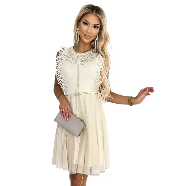  Kleid NUMOCO GRETA 454-3 BEIGE 