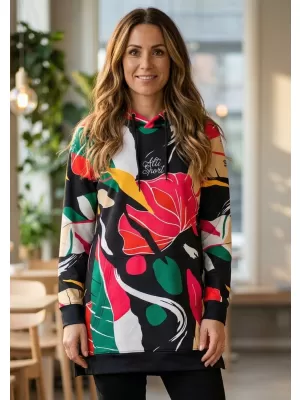 Hochwertiges Funktions-Sweatshirt für Damen ALTISPORT VOJ/ALW042MI03 SCHWARZ