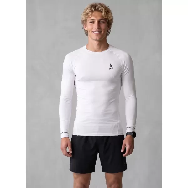  Hochwertiges funktionelles Kompressions-T-Shirt für Herren ALTISPORT VOJ/ALM000TR03 WEIß 