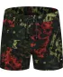 Badeshorts für Herren NORDBLANC RAINFOREST NBSPM8019 ARMEEGRÜN