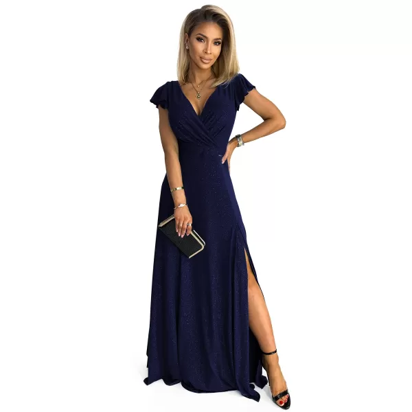  Kleid NUMOCO CRYSTAL 411-3 DUNKELBLAU 