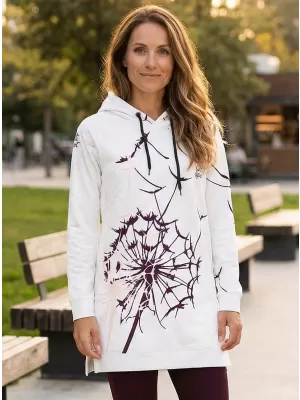 Hochwertiges Funktions-Sweatshirt für Damen ALTISPORT VOJ/ALW035MI03 WEIß