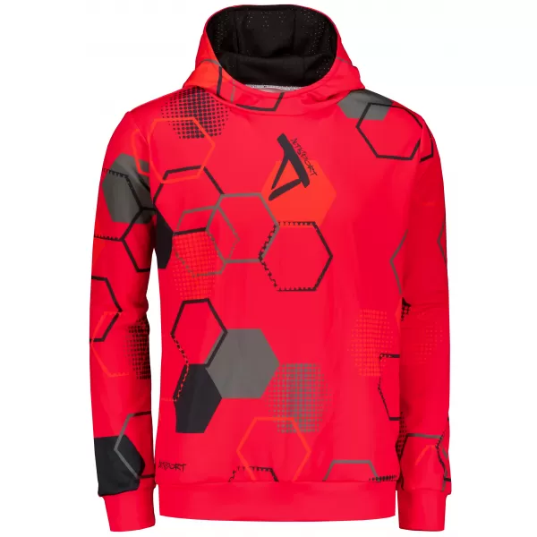  Funktionelles Premium-T-Shirt für Herren ALTISPORT VOJ/ALM037TR01 ROT 