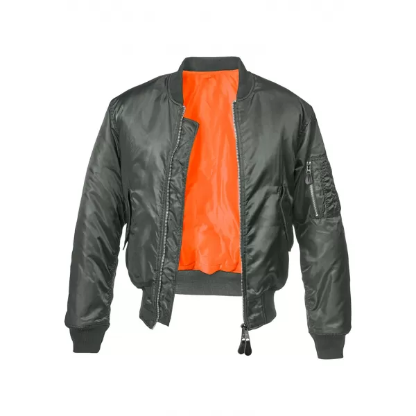  Jacke BRANDIT MA1 BD3149 HOLZKOHLE 