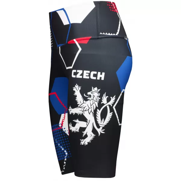  Hochwertige Damen-Funktionsleggings oberhalb des Knies ALTISPORT VOJ/ALW036LEG02 HEXA SCHWARZ 