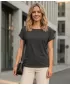 Damen-T-Shirt ALTISPORT NoPrint NP/ALW5008 SCHWARZ