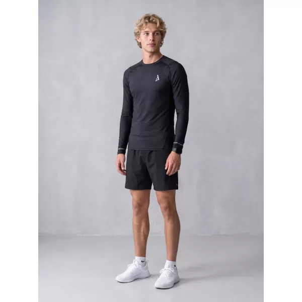  Hochwertiges funktionelles Kompressions-T-Shirt für Herren ALTISPORT VOJ/ALM000TR03 SCHWARZ 