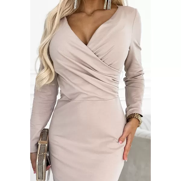  Kleid NUMOCO A398-3 BEIGE 