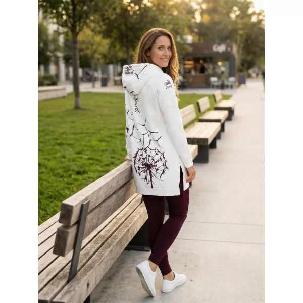  Hochwertiges Funktions-Sweatshirt für Damen ALTISPORT VOJ/ALW035MI03 WEIß 