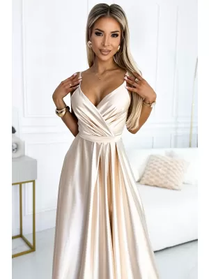 Kleid NUMOCO JULIET 512-3 BEIGE