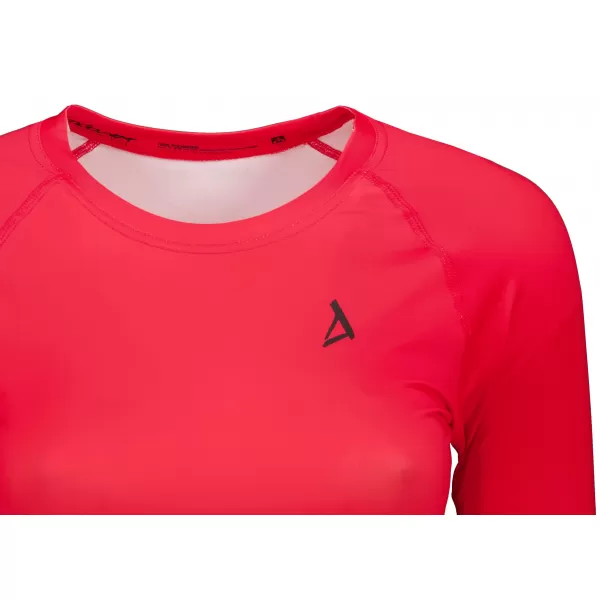  Hochwertiges Funktions-Crop-Top mit langen Ärmeln für Damen ALTISPORT VOJ/ALW000TR04 ROT 